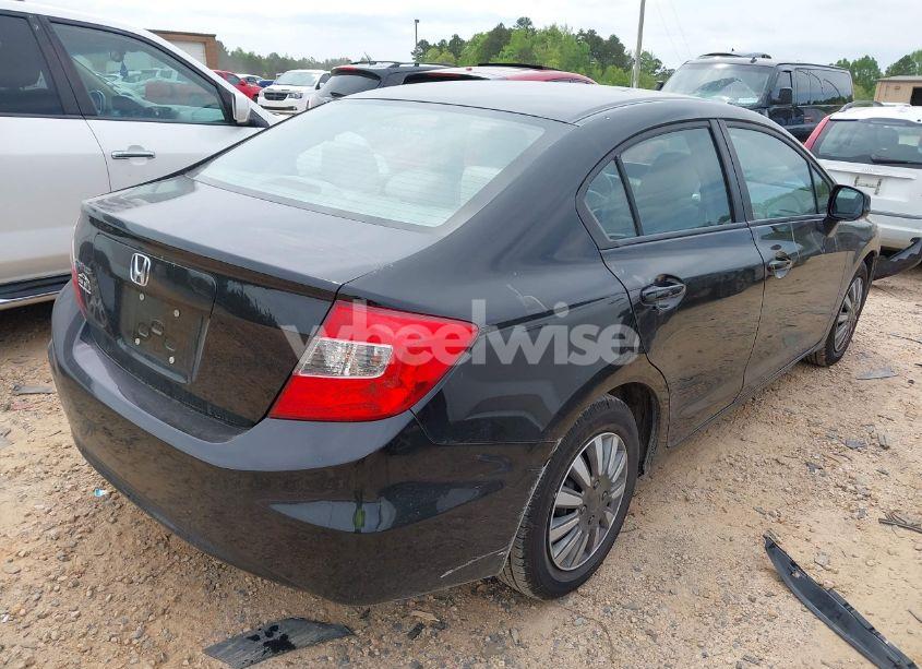 Photo 4 of 2012 Honda Civic LX (VIN 2HGFB2F56CH328169)