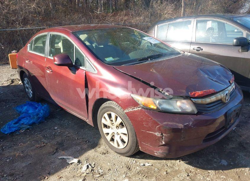 2012 Honda Civic SDN LX (VIN 2HGFB2F56CH501284) main photo