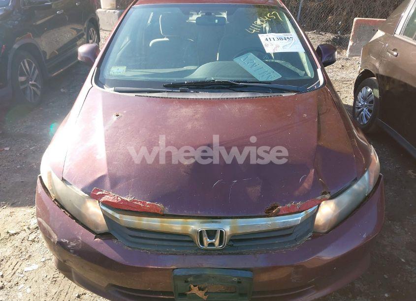 Photo 12 of 2012 Honda Civic SDN LX (VIN 2HGFB2F56CH501284)