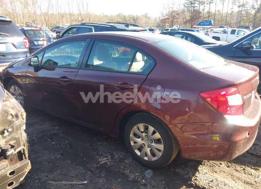 Photo 14 of 2012 Honda Civic SDN LX (VIN 2HGFB2F56CH501284)