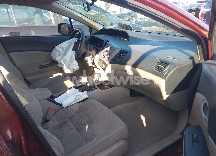 Photo 5 of 2012 Honda Civic SDN LX (VIN 2HGFB2F56CH501284)