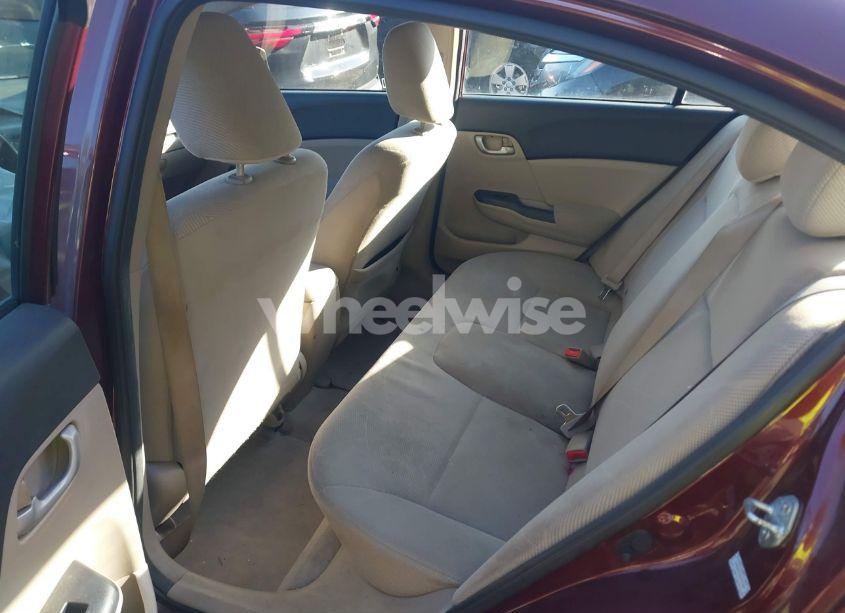 Photo 8 of 2012 Honda Civic SDN LX (VIN 2HGFB2F56CH501284)