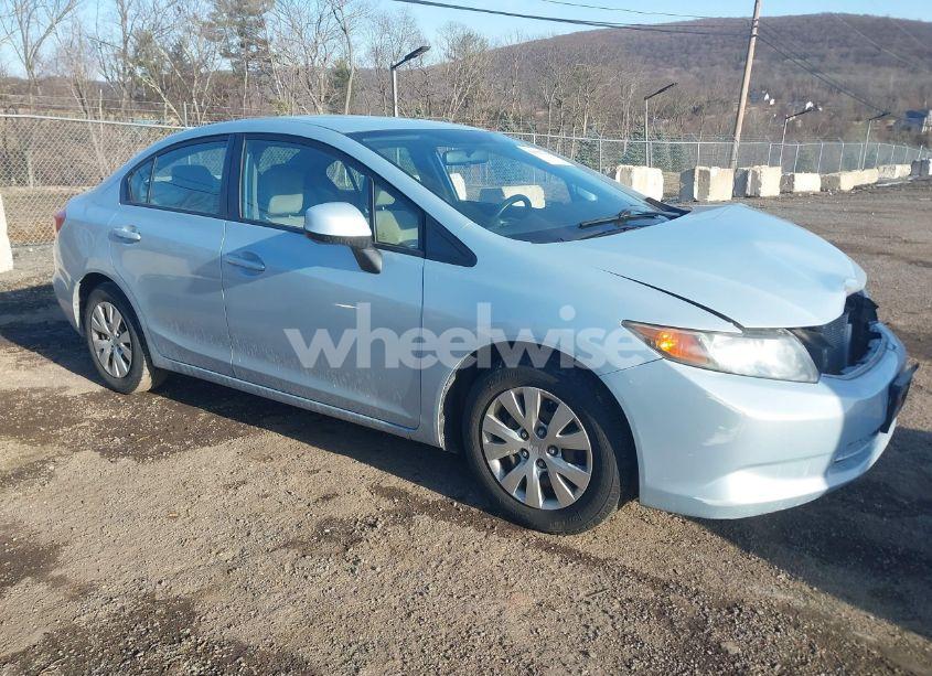 2012 Honda Civic LX (VIN 2HGFB2F56CH528646) main photo