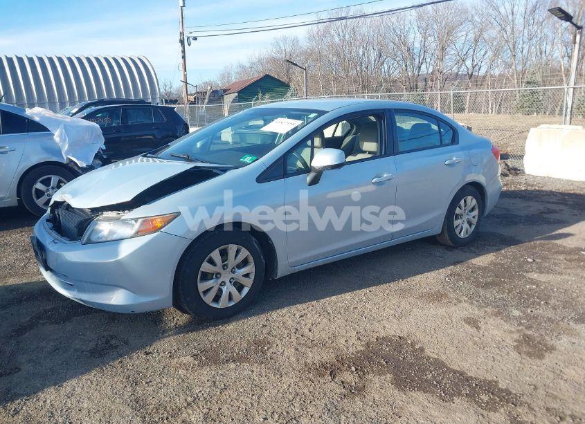Photo 2 of 2012 Honda Civic LX (VIN 2HGFB2F56CH528646)