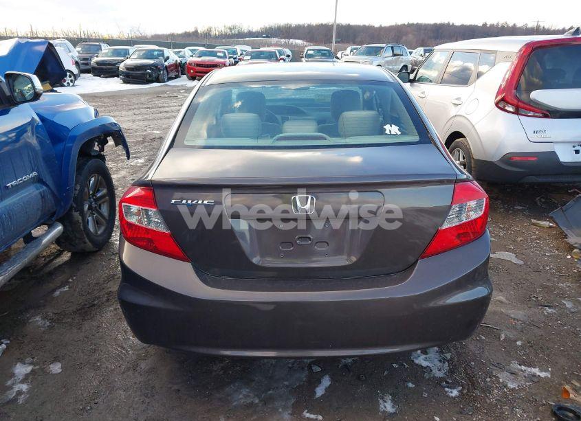 Photo 16 of 2012 Honda Civic SDN LX (VIN 2HGFB2F56CH564899)