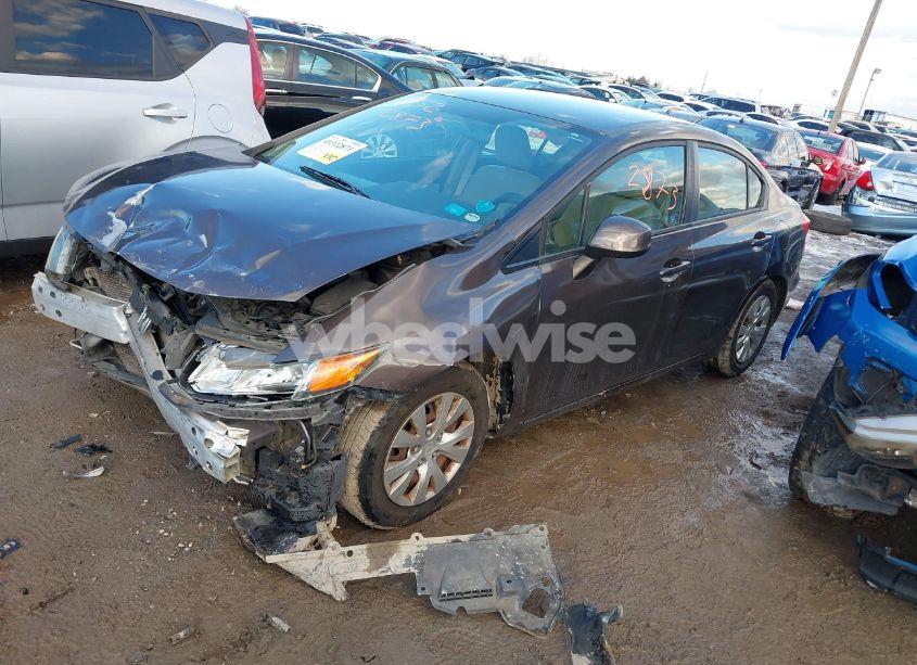 Photo 2 of 2012 Honda Civic SDN LX (VIN 2HGFB2F56CH564899)