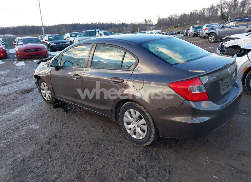 Photo 3 of 2012 Honda Civic SDN LX (VIN 2HGFB2F56CH564899)