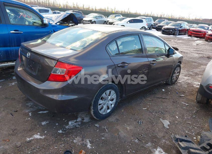 Photo 4 of 2012 Honda Civic SDN LX (VIN 2HGFB2F56CH564899)