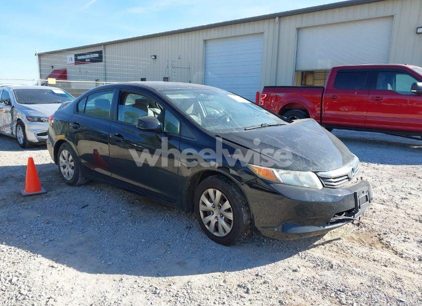 2012 Honda Civic LX (VIN 2HGFB2F56CH576213) main photo