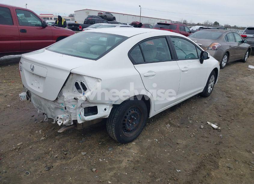 Photo 4 of 2012 Honda Civic SDN LX (VIN 2HGFB2F56CH580651)