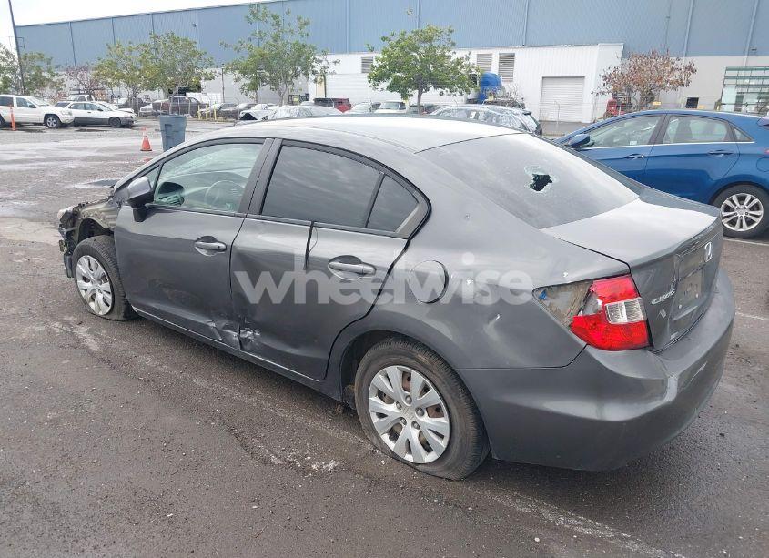 Photo 3 of 2012 Honda Civic SDN LX (VIN 2HGFB2F56CH586370)