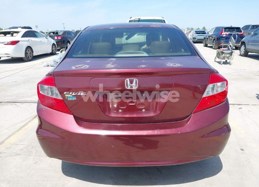 Photo 16 of 2012 Honda Civic LX (VIN 2HGFB2F56CH596459)