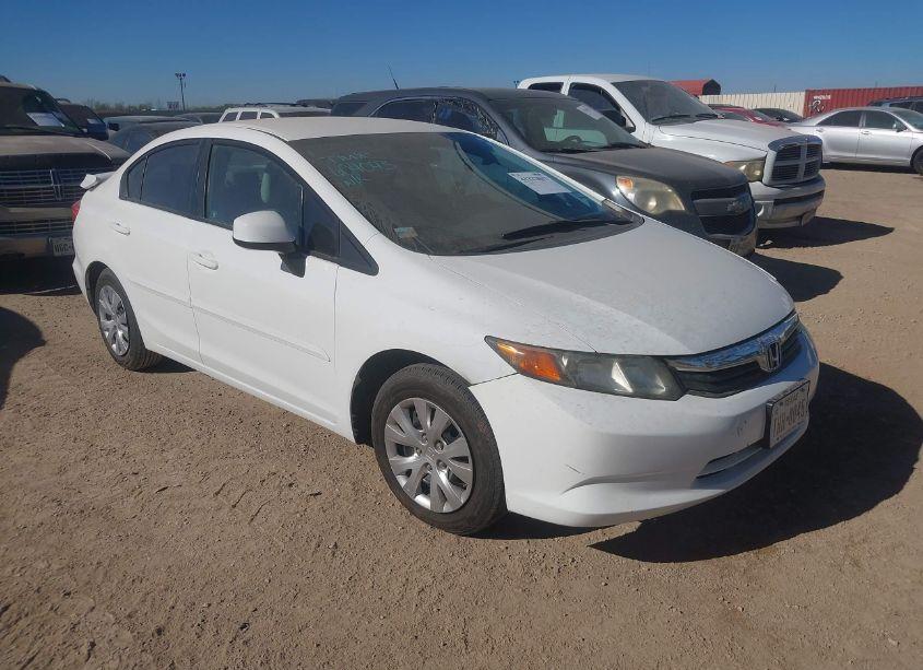 2012 Honda Civic LX (VIN 2HGFB2F56CH604043) main photo