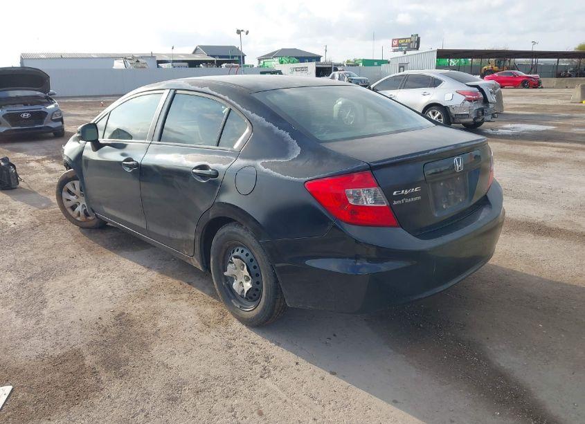 Photo 3 of 2012 Honda Civic SDN LX (VIN 2HGFB2F56CH610330)