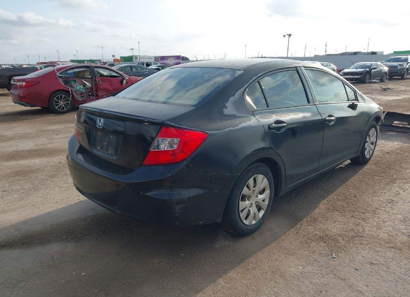 Photo 4 of 2012 Honda Civic SDN LX (VIN 2HGFB2F56CH610330)