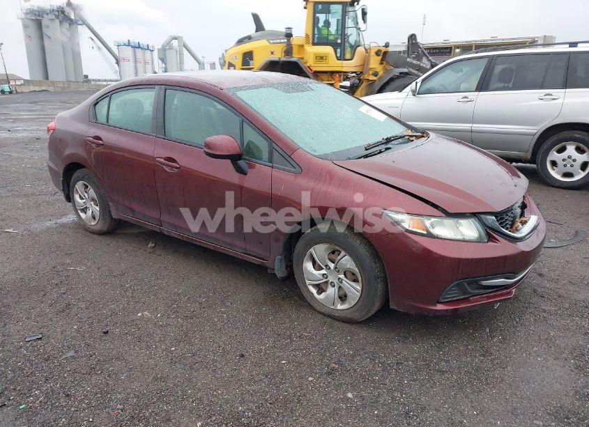 2013 Honda Civic LX (VIN 2HGFB2F56DH506082) main photo