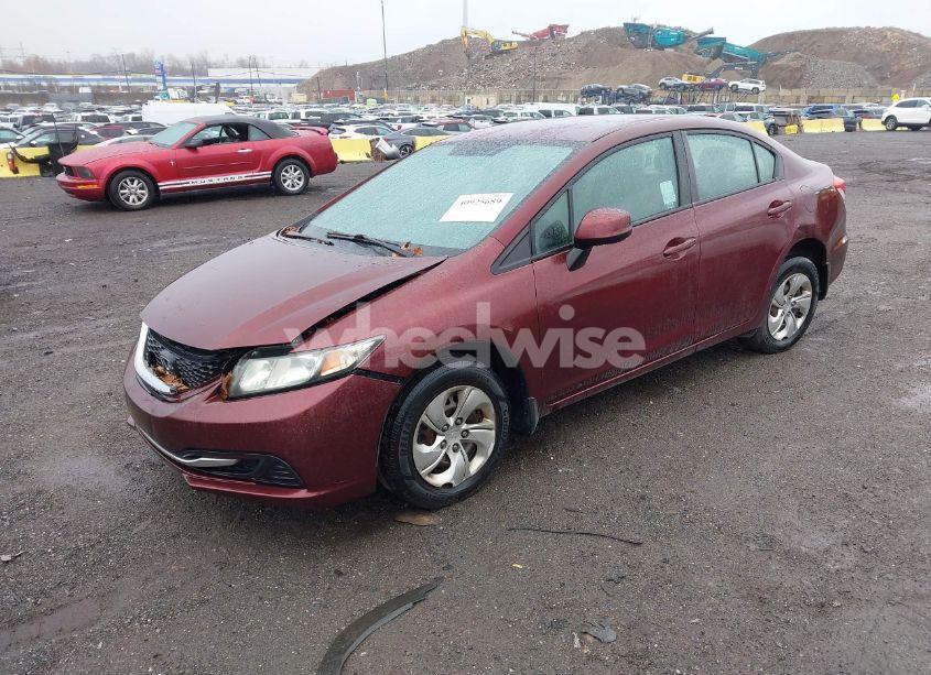 Photo 2 of 2013 Honda Civic LX (VIN 2HGFB2F56DH506082)