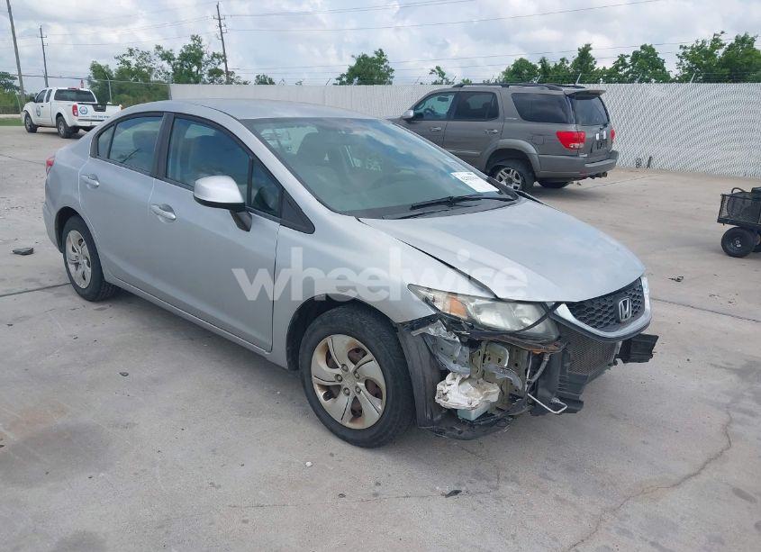 2013 Honda Civic LX (VIN 2HGFB2F56DH525571) main photo