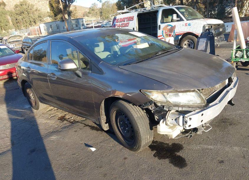 2013 Honda Civic LX (VIN 2HGFB2F56DH525828) main photo