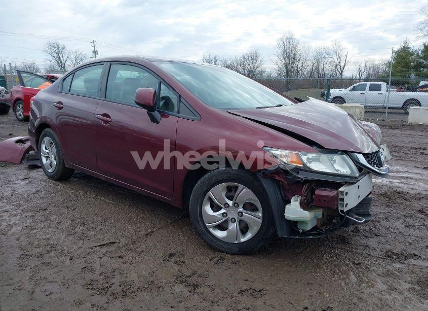 2013 Honda Civic LX (VIN 2HGFB2F56DH535792) main photo
