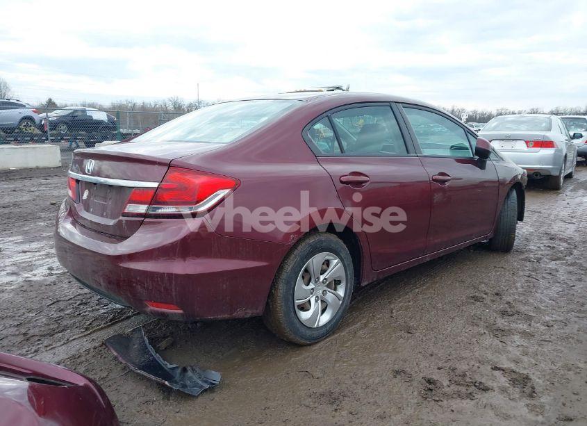 Photo 4 of 2013 Honda Civic LX (VIN 2HGFB2F56DH535792)
