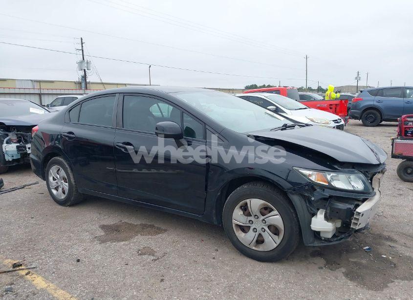 2013 Honda Civic LX (VIN 2HGFB2F56DH546288) main photo
