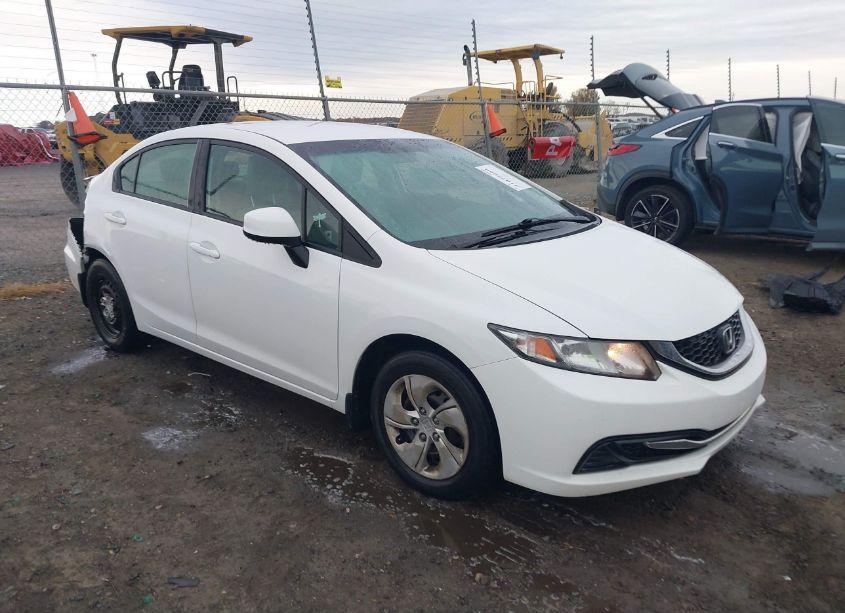 2013 Honda Civic LX (VIN 2HGFB2F56DH550034) main photo