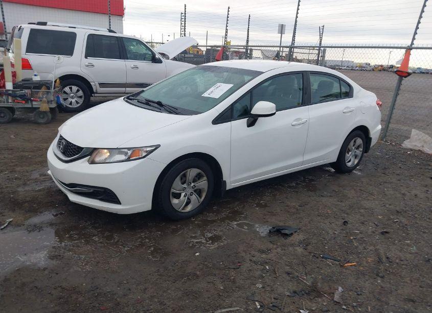 Photo 2 of 2013 Honda Civic LX (VIN 2HGFB2F56DH550034)