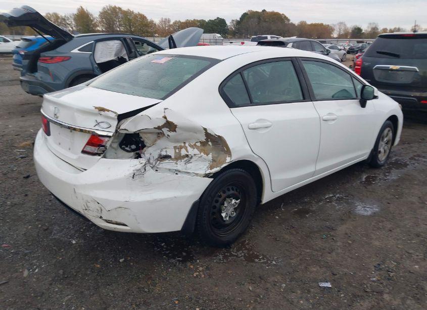 Photo 4 of 2013 Honda Civic LX (VIN 2HGFB2F56DH550034)