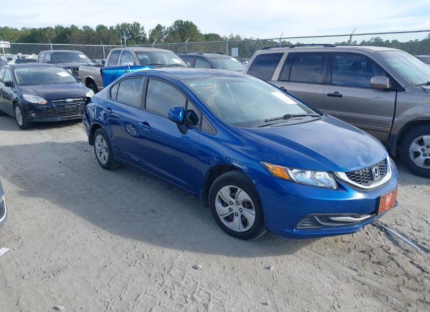 2013 Honda Civic LX (VIN 2HGFB2F56DH568825) main photo