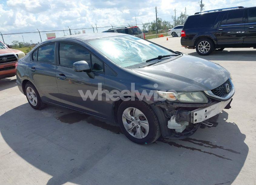 2013 Honda Civic LX (VIN 2HGFB2F56DH597077) main photo