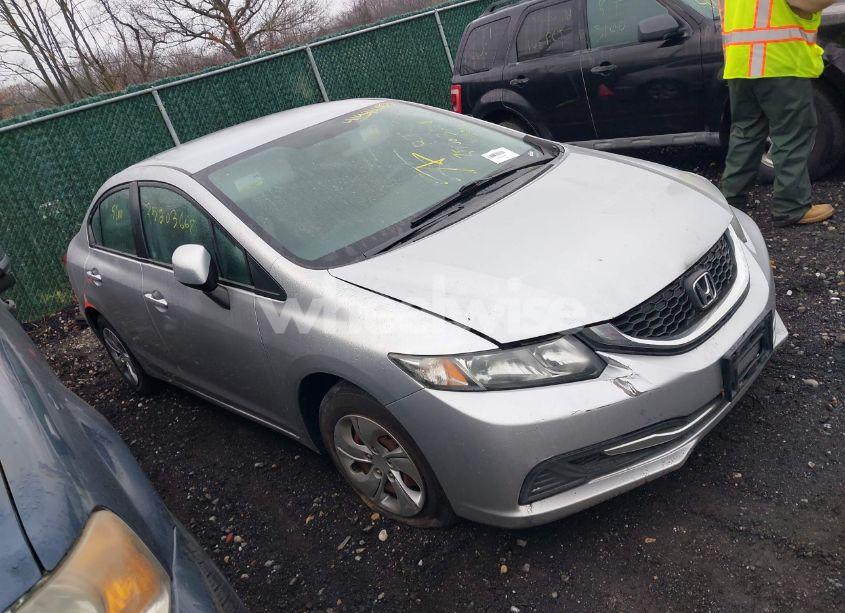 2013 Honda Civic LX (VIN 2HGFB2F56DH602293) main photo
