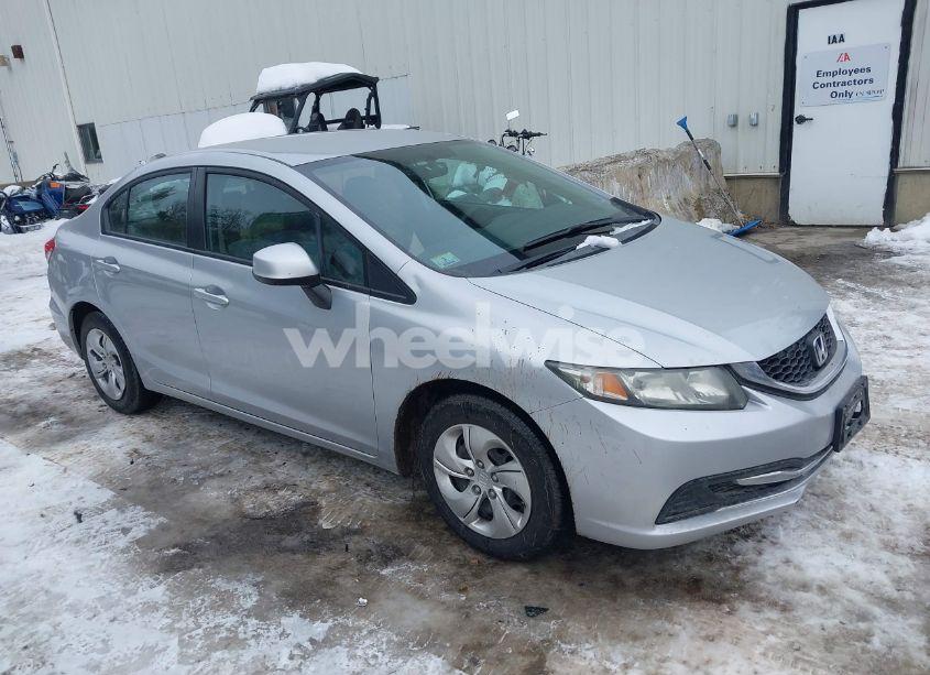 2013 Honda Civic LX (VIN 2HGFB2F56DH602651) main photo