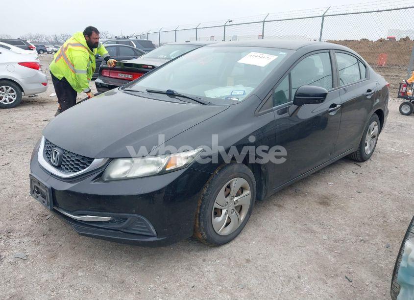 Photo 2 of 2014 Honda Civic LX (VIN 2HGFB2F56EH503278)
