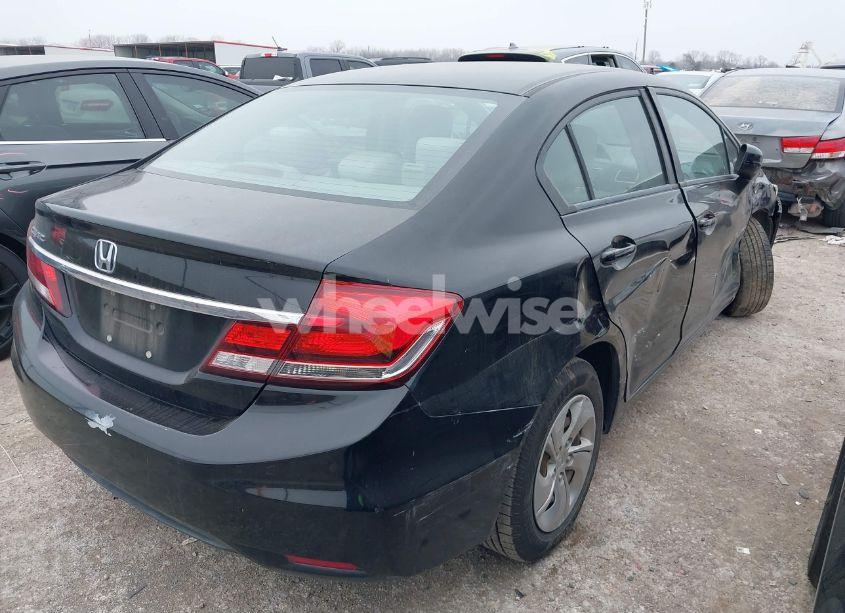 Photo 4 of 2014 Honda Civic LX (VIN 2HGFB2F56EH503278)