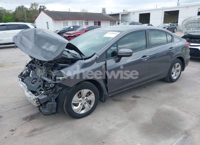 Photo 2 of 2014 Honda Civic LX (VIN 2HGFB2F56EH504396)