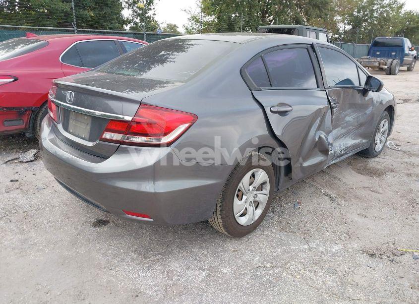 Photo 4 of 2014 Honda Civic LX (VIN 2HGFB2F56EH504530)