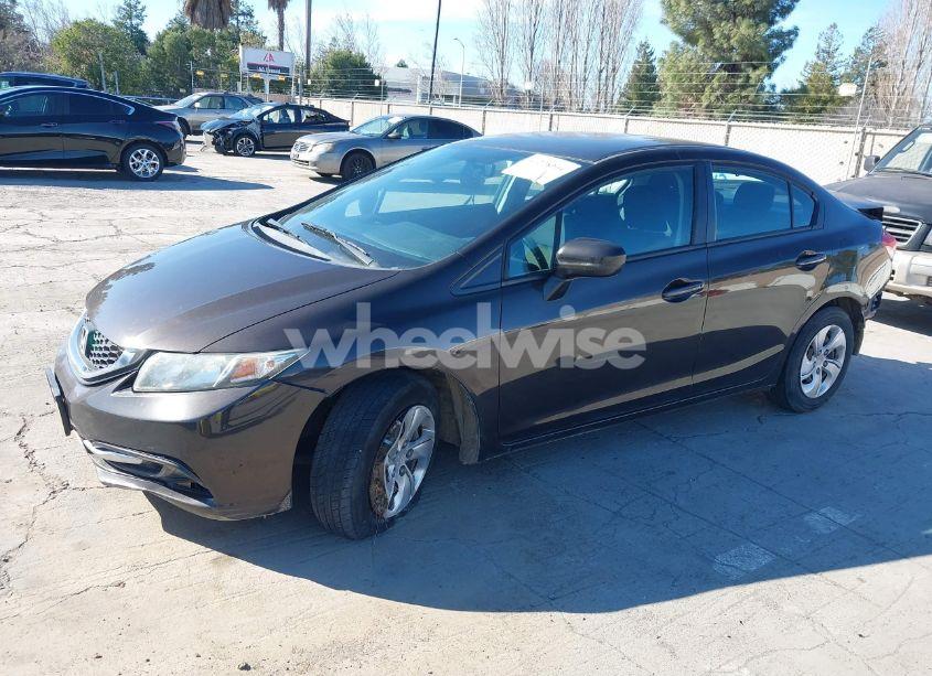 Photo 2 of 2014 Honda Civic LX (VIN 2HGFB2F56EH535759)