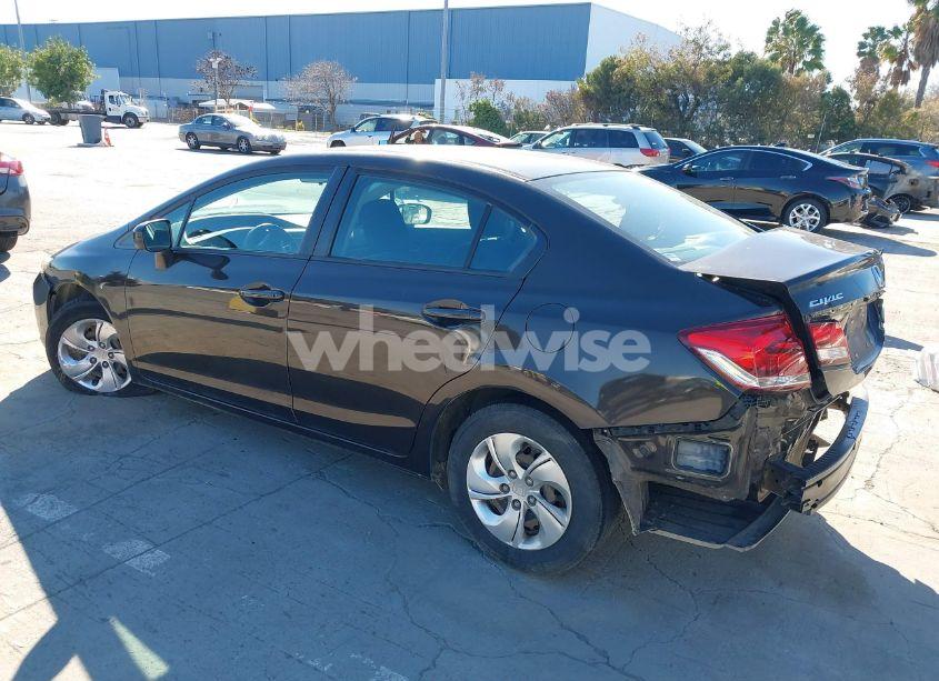 Photo 3 of 2014 Honda Civic LX (VIN 2HGFB2F56EH535759)