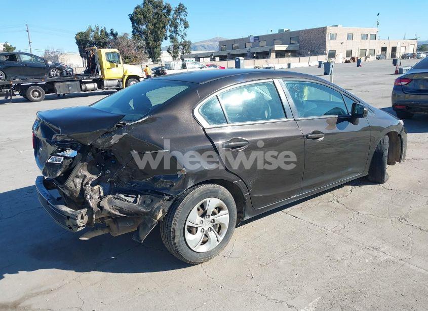 Photo 4 of 2014 Honda Civic LX (VIN 2HGFB2F56EH535759)