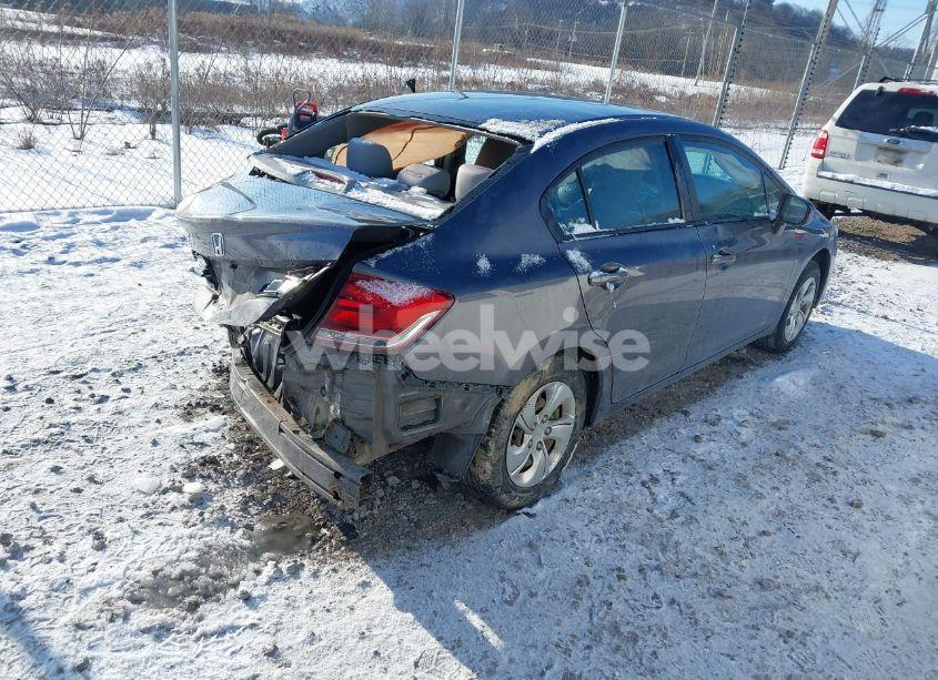 Photo 4 of 2014 Honda Civic LX (VIN 2HGFB2F56EH545188)