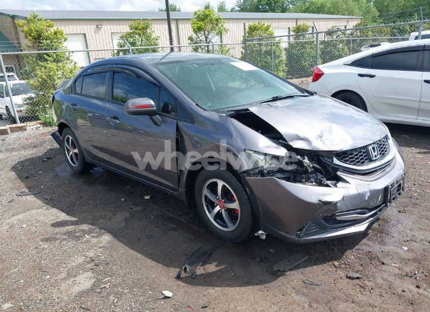 2014 Honda Civic LX (VIN 2HGFB2F56EH553016) main photo