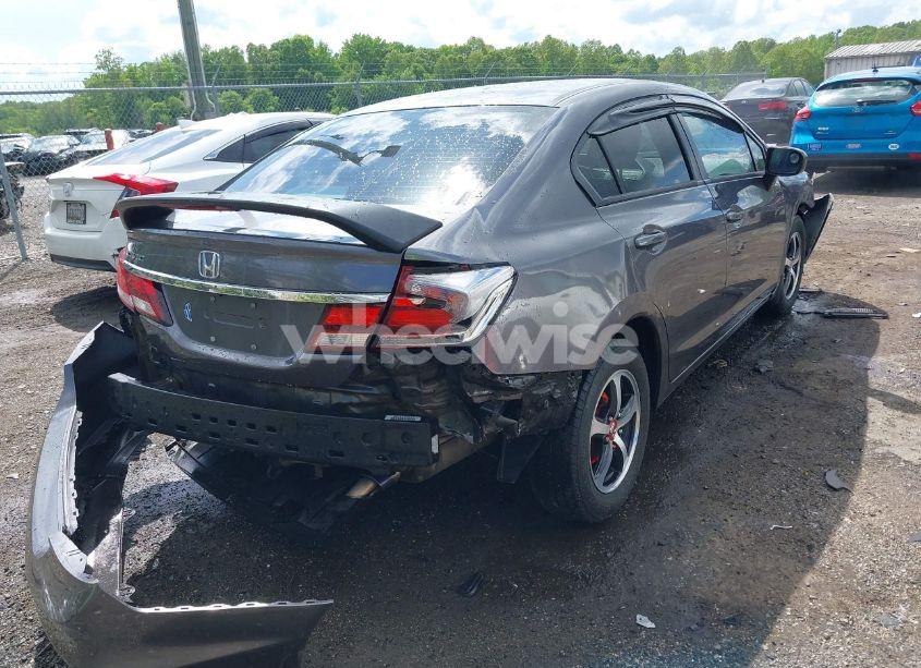 Photo 4 of 2014 Honda Civic LX (VIN 2HGFB2F56EH553016)