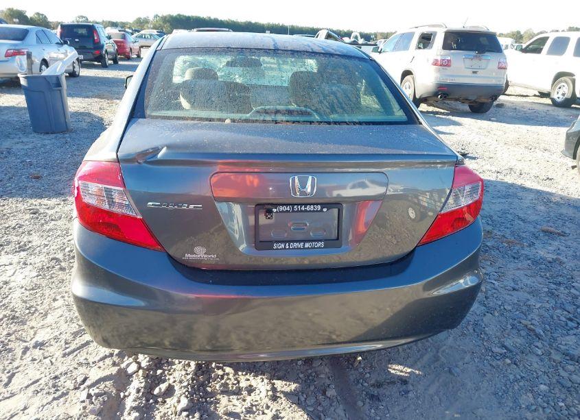 Photo 16 of 2012 Honda Civic SDN LX (VIN 2HGFB2F57CH300851)