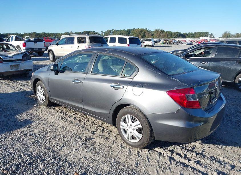 Photo 3 of 2012 Honda Civic SDN LX (VIN 2HGFB2F57CH300851)