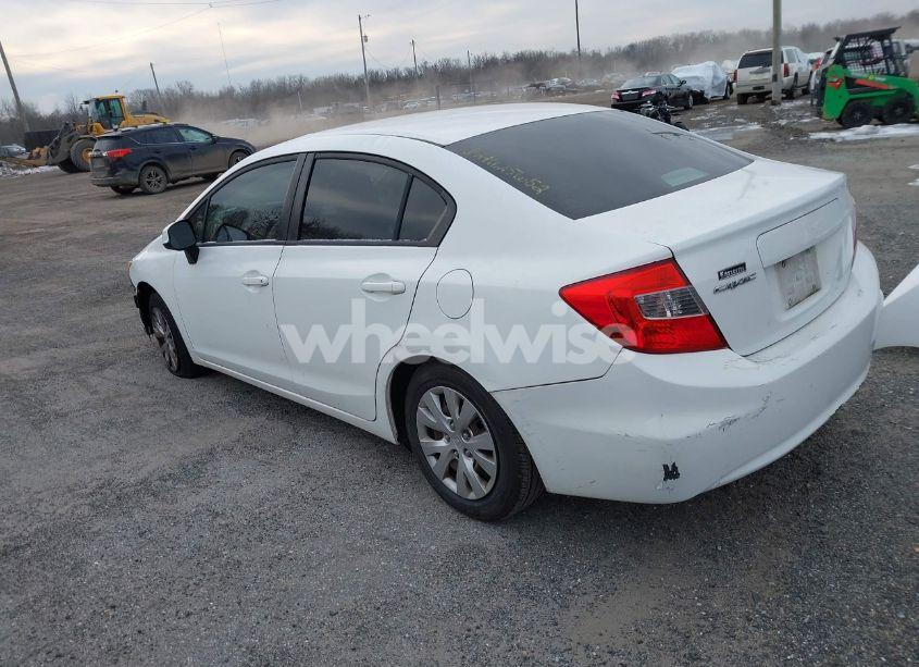 Photo 3 of 2012 Honda Civic SDN LX (VIN 2HGFB2F57CH310361)