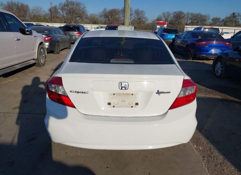 Photo 16 of 2012 Honda Civic SDN LX (VIN 2HGFB2F57CH323580)