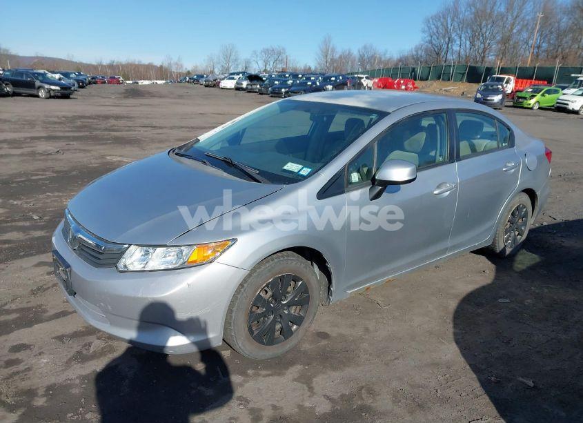 Photo 2 of 2012 Honda Civic LX (VIN 2HGFB2F57CH324695)