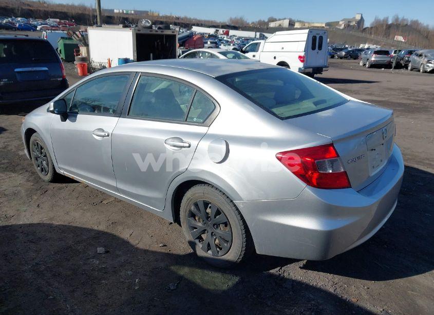 Photo 3 of 2012 Honda Civic LX (VIN 2HGFB2F57CH324695)