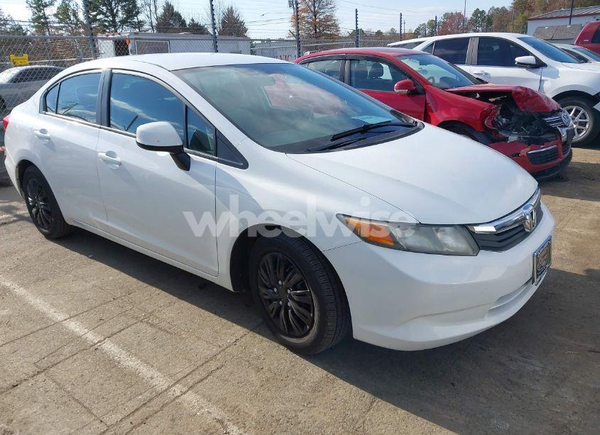 2012 Honda Civic LX (VIN 2HGFB2F57CH328889) main photo